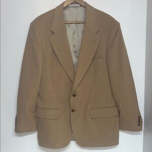 Club Room 42R Men’s 100% Camel Hair Blazer, Tailored in USA, #vintage #business